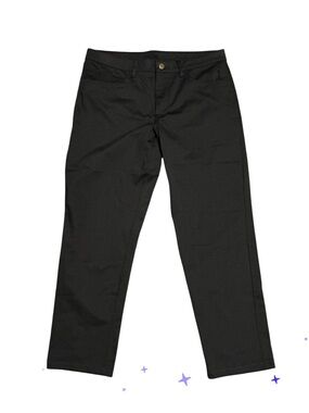 Barbell Apparel Stretch Black Athletic Chino  Pants